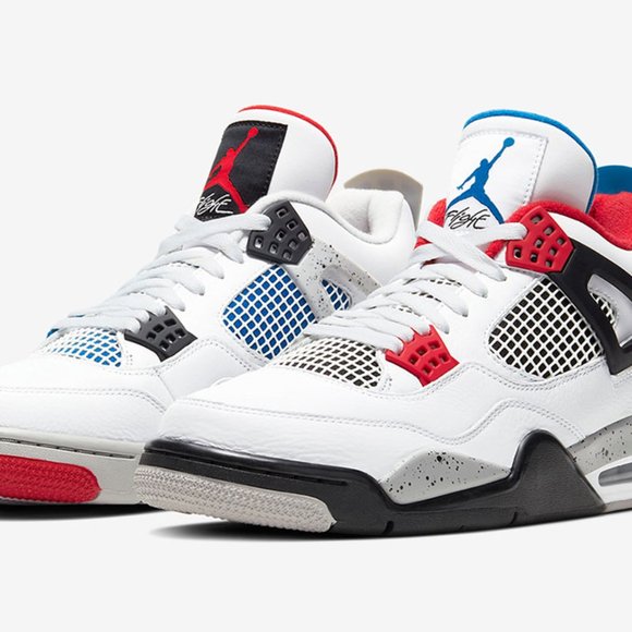 DEADSTOCK JORDAN 4 "WHAT THE" SIZE 12 - Picture 1 of 4